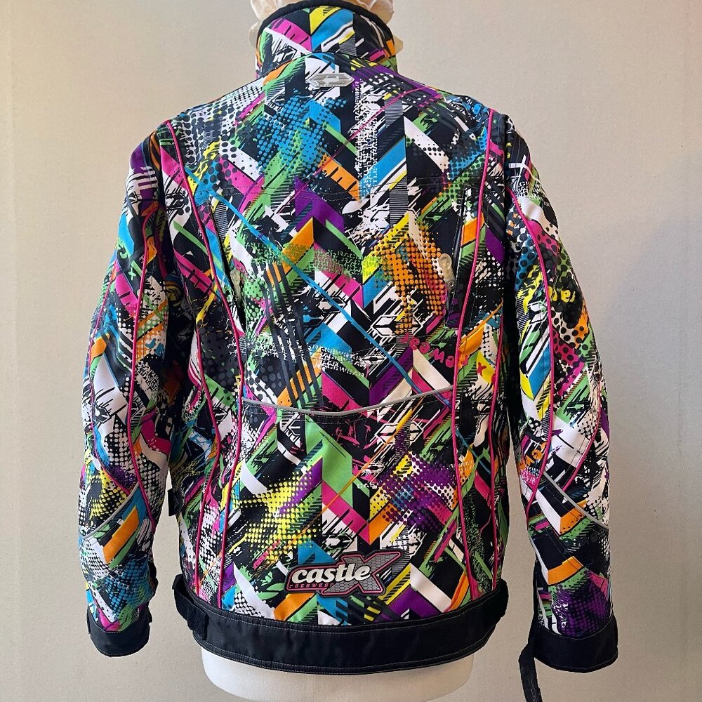 Castle X Abstract Multilayer Racewear Jacket - Picture 3 of 12